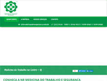Tablet Screenshot of nrsaudeseguranca.com.br